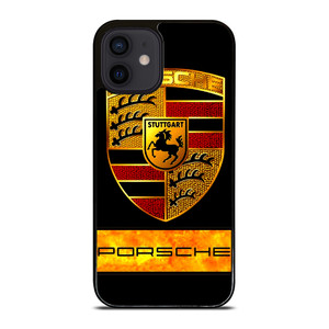 PORSCHE GOLD EMBLEM iPhone 12 Mini Case Cover