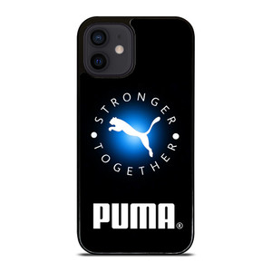 PUMA STRONGER TOGETHER LOGO iPhone 12 Mini Case Cover PUMA STRONGER TOGETHER LOGO iPhone 12 Mini Case Cover