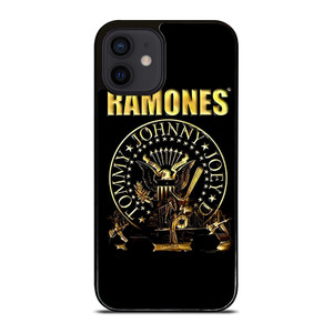 RAMONES ROCK BAND GOLD LOGO iPhone 12 Mini Case Cover RAMONES ROCK BAND GOLD LOGO iPhone 12 Mini Case Cover