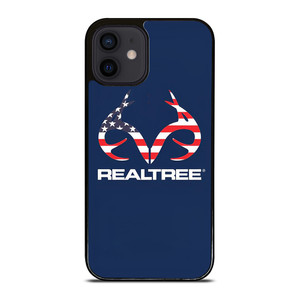 REALTREE USA FLAG LOGO iPhone 12 Mini Case Cover
