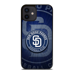 SAN DIEGO PADRES BASEBALL METAL LOGO iPhone 12 Mini Case Cover