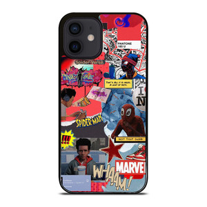 SPIDERMAN MILES MORALES COLLAGE 2 iPhone 12 Mini Case Cover SPIDERMAN MILES MORALES COLLAGE 2 iPhone 12 Mini Case Cover