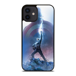 CAPTAIN AMERICA X THOR HAMMER iPhone 12 Mini Case Cover CAPTAIN AMERICA X THOR HAMMER iPhone 12 Mini Case Cover