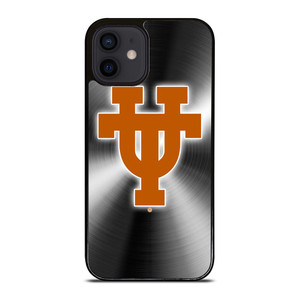 TEXAS LONGHORNS METAL LOGO iPhone 12 Mini Case Cover