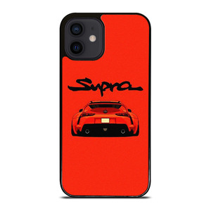 TOYOTA SUPRA RED iPhone 12 Mini Case Cover TOYOTA SUPRA RED iPhone 12 Mini Case Cover