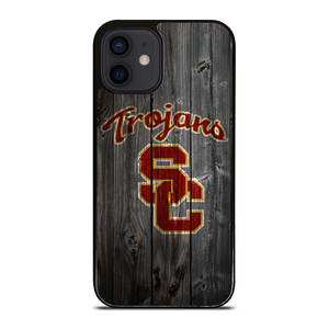 USC TROJANS WOOD LOGO iPhone 12 Mini Case Cover USC TROJANS WOOD LOGO iPhone 12 Mini Case Cover