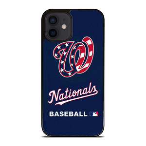 WASHINGTON NATIONALS BASEBALL MLB SYMBOL iPhone 12 Mini Case Cover WASHINGTON NATIONALS BASEBALL MLB SYMBOL iPhone 12 Mini Case Cover