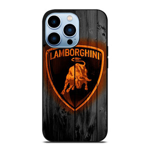 LAMBORGHINI WOOD LOGO iPhone 13 Pro Max Case Cover LAMBORGHINI WOOD LOGO iPhone 13 Pro Max Case Cover