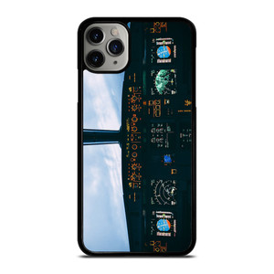 AIRBUS PLANE COCKPIT iPhone 11 Pro Max Case Cover AIRBUS PLANE COCKPIT iPhone 11 Pro Max Case Cover