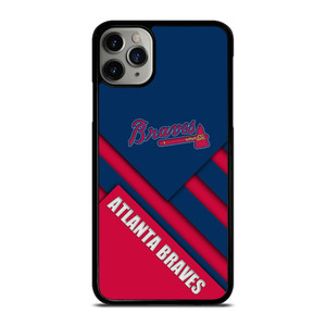 ATLANTA BRAVES BASEBALL ABSTRACT LOGO iPhone 11 Pro Max Case Cover