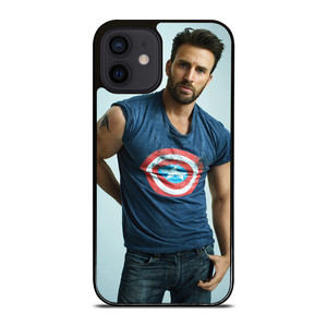 CHRIS EVANS HANDSOME CAPTAIN AMERICA  iPhone 12 Mini Case Cover