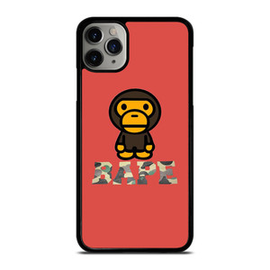 BAPE BABY MILO PINK iPhone 11 Pro Max Case Cover