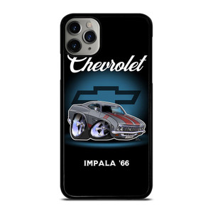 CHEVROLET IMPALA 66 CARTOON iPhone 11 Pro Max Case Cover CHEVROLET IMPALA 66 CARTOON iPhone 11 Pro Max Case Cover