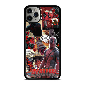 DEADPOOL SUPERHERO COLLAGE iPhone 11 Pro Max Case Cover