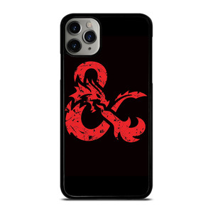DUNGEONS AND DRAGONS LOGO BLACK iPhone 11 Pro Max Case Cover