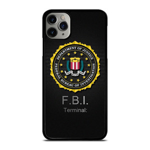 FBI TERMINAL BADGE iPhone 11 Pro Max Case Cover