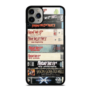 JASON VOORHES FRIDAY THE 13TH MOVIES COLLECTION iPhone 11 Pro Max Case Cover