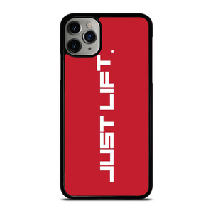 JUST LIFT FITNESS LOGO iPhone 11 Pro Max Case Cover JUST LIFT FITNESS LOGO iPhone 11 Pro Max Case Cover