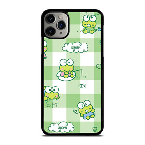 KEROPPI CARTOON TARTAN PATTERN iPhone 11 Pro Max Case Cover