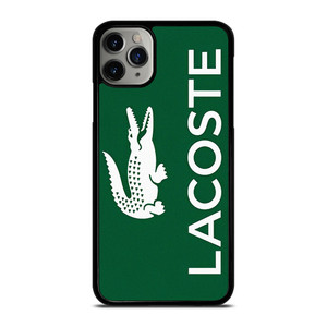 LACOSTE GREEN LOGO iPhone 11 Pro Max Case Cover LACOSTE GREEN LOGO iPhone 11 Pro Max Case Cover
