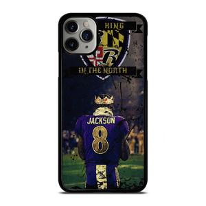LAMAR JACKSON KING OF THE NORTH iPhone 11 Pro Max Case Cover