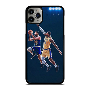 LEBRON JAMES STEPHEN CURRY BASKETBALL iPhone 11 Pro Max Case Cover