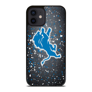 DETROIT LIONS FOOTBALL NFL SPLASHED LOGO  iPhone 12 Mini Case Cover