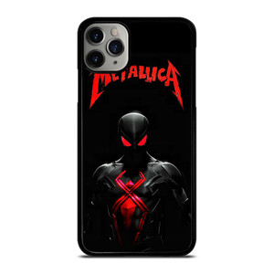 METALLICA SPIDERMAN LOGO iPhone 11 Pro Max Case Cover METALLICA SPIDERMAN LOGO iPhone 11 Pro Max Case Cover