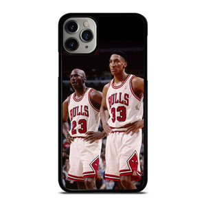 MICHAEL JORDAN X SCOTTIE PIPPEN CHICAGO BULLS iPhone 11 Pro Max Case Cover MICHAEL JORDAN X SCOTTIE PIPPEN CHICAGO BULLS iPhone 11 Pro Max Case Cover