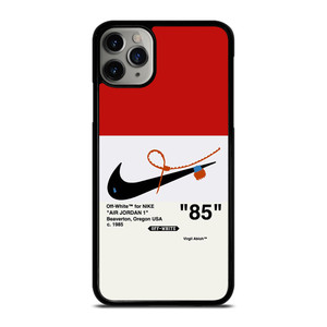 NIKE AIR JORDAN 1OFF WHITE RED iPhone 11 Pro Max Case Cover NIKE AIR JORDAN 1OFF WHITE RED iPhone 11 Pro Max Case Cover