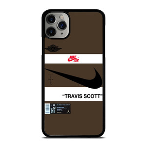 NIKE AIR JORDAN TRAVIS SCOTT BROWN iPhone 11 Pro Max Case Cover NIKE AIR JORDAN TRAVIS SCOTT BROWN iPhone 11 Pro Max Case Cover