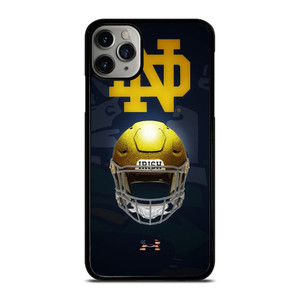 NOTRE DAME FIGHTING IRISH HELMET UNDER ARMOUR iPhone 11 Pro Max Case Cover