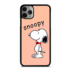 PEANUTS SNOOPY PINK iPhone 11 Pro Max Case Cover PEANUTS SNOOPY PINK iPhone 11 Pro Max Case Cover