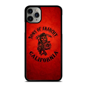 SONS OF ANARCHY CALIFORNIA RED iPhone 11 Pro Max Case Cover SONS OF ANARCHY CALIFORNIA RED iPhone 11 Pro Max Case Cover