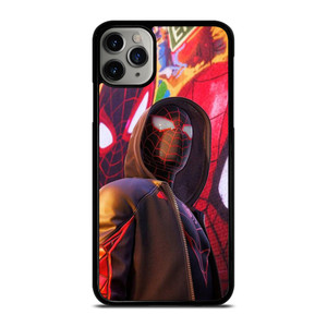 SPIDERMAN MILES MORALES POSTER iPhone 11 Pro Max Case Cover