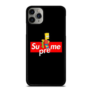 SUPREME BART SIMPSONS SKATER iPhone 11 Pro Max Case Cover