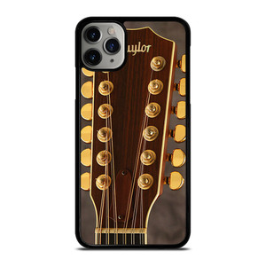 TAYLOR GUITARS HEADSTOCK GOLD iPhone 11 Pro Max Case Cover