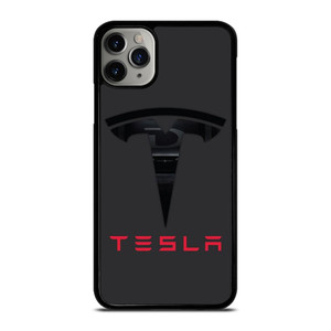 TESLA SILHOUETTE LOGO iPhone 11 Pro Max Case Cover