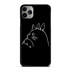 TOTORO ANIME BLACK iPhone 11 Pro Max Case Cover