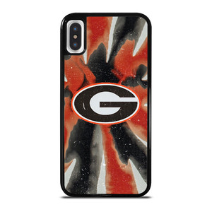 GEORGIA BULLDOGS PSYCHEDELIC LOGO iPhone X / XS Case Cover