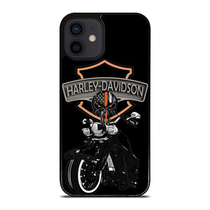 HARLEY DAVIDSON MOTOR SKULL BADGE  iPhone 12 Mini Case Cover