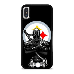 PITTSBURGH STEELERS FOOTBALL DEADPOOL iPhone X / XS Case Cover