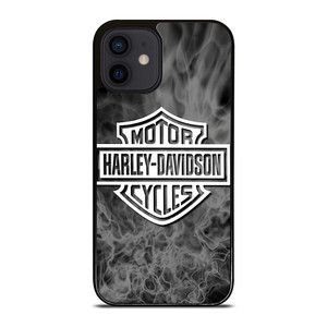 HARLEY DAVIDSON MOTORCYCLES SMOKE LOGO  iPhone 12 Mini Case Cover HARLEY DAVIDSON MOTORCYCLES SMOKE LOGO  iPhone 12 Mini Case Cover