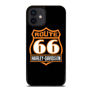 HARLEY DAVIDSON ROUTE 66 SIGN  iPhone 12 Mini Case Cover