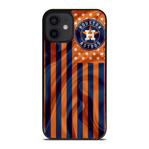 HOUSTON ASTROS MLB USA FLAG iPhone 12 Mini Case Cover HOUSTON ASTROS MLB USA FLAG iPhone 12 Mini Case Cover