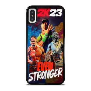 WWE 2K23 WRESTLING JOHN CENA EVEN STRONGER iPhone X / XS Case Cover WWE 2K23 WRESTLING JOHN CENA EVEN STRONGER iPhone X / XS Case Cover