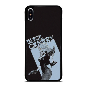 BLACK CANARY COMIC ART iPhone XS Max Case Cover