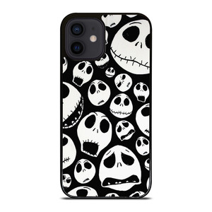 JACK SKELLINGTON SKULL PATTERN iPhone 12 Mini Case Cover JACK SKELLINGTON SKULL PATTERN iPhone 12 Mini Case Cover