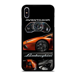 LAMBORGHINI AVENTADOR SUPERCAR iPhone XS Max Case Cover