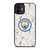 MANCHESTER CITY PUMA PATTERN  iPhone 12 Mini Case Cover